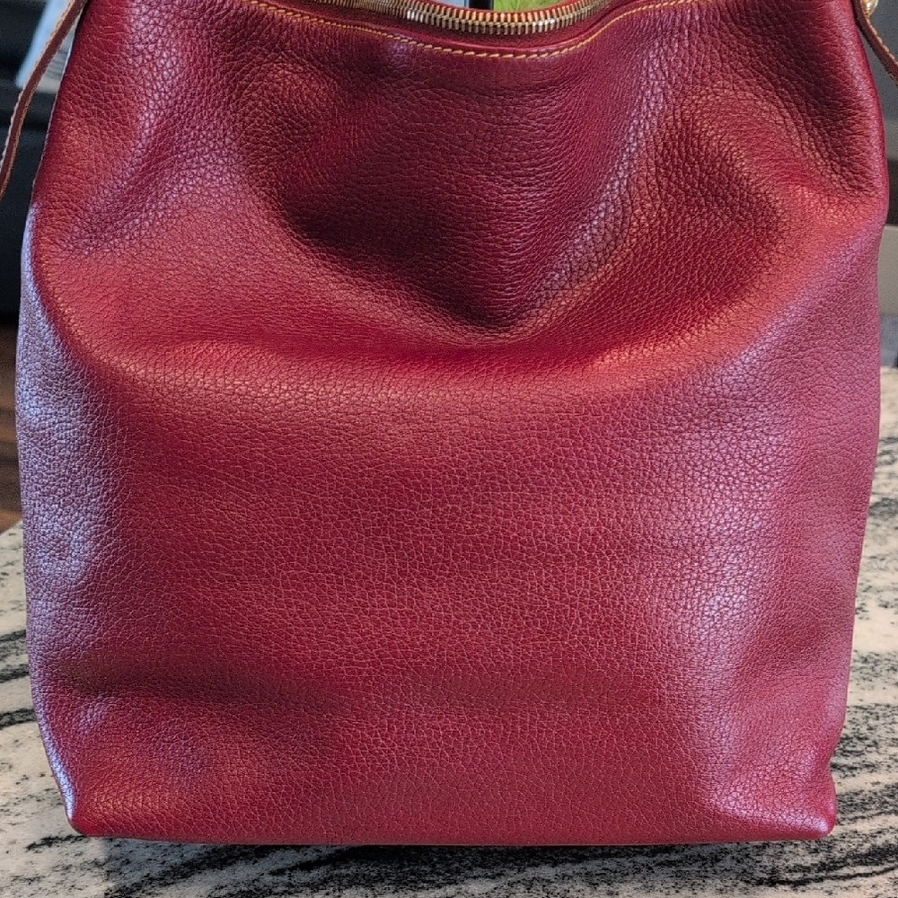 Dooney & Bourke Dillen Pebbled Leather Hobo Bag w/Matching Wallet - Picture 8 of 13